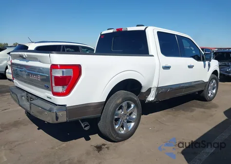 2021 Ford F-150 King Ranch из США, поврежденный, VIN 1FTFW1E80MFB43272